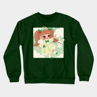 Holly Berry Angel Crewneck Sweatshirt